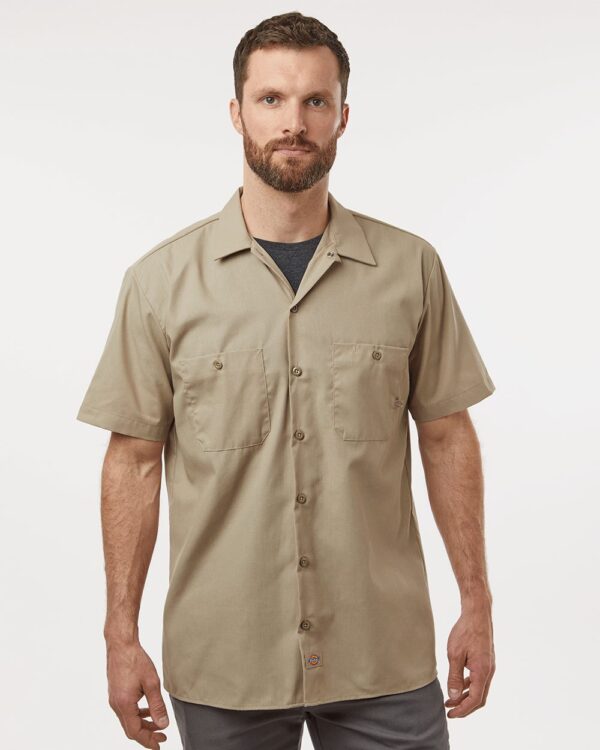 Men's Industrial Short Sleeve Work Shirt