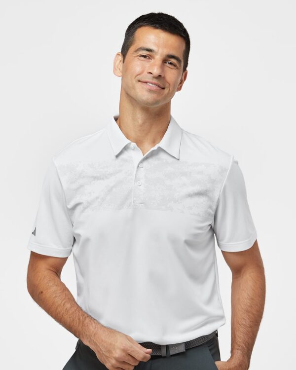 Men's Camo Chest Print Polo