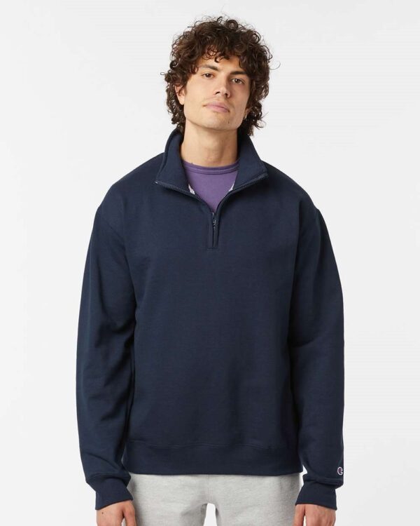 Unisex Powerblend® Quarter-Zip Pullover