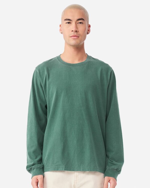 Unisex Heavyweight Garment-Dyed Long Sleeve Tee