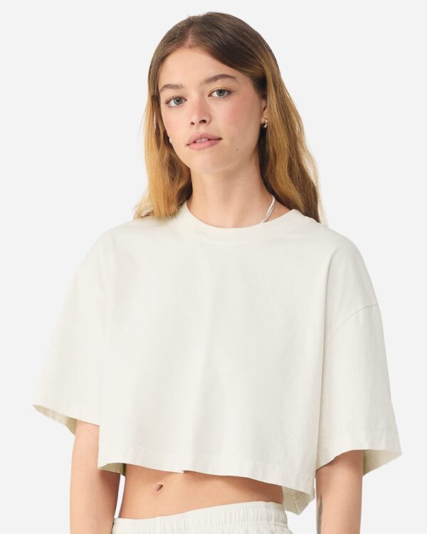 Women's Garment-Dyed Cropped Tee