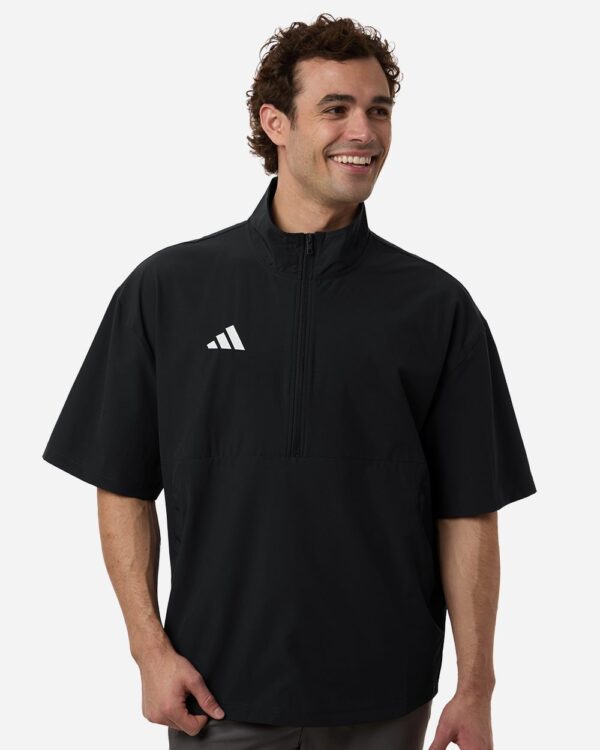 Men's Short Sleeve Quarter-Zip Pullover