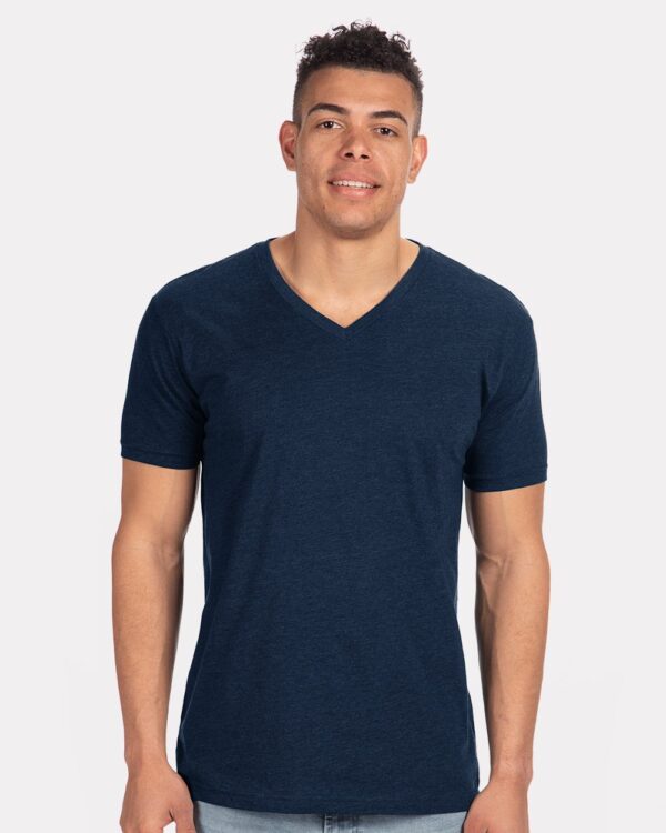 Men's CVC V-Neck T-Shirt