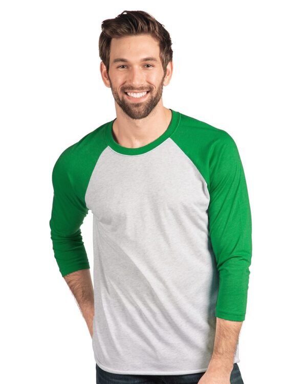 Unisex Triblend Three-Quarter Raglan T-Shirt