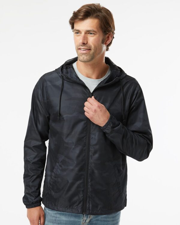 Men's Lightweight Windbreaker Full-Zip Jacket