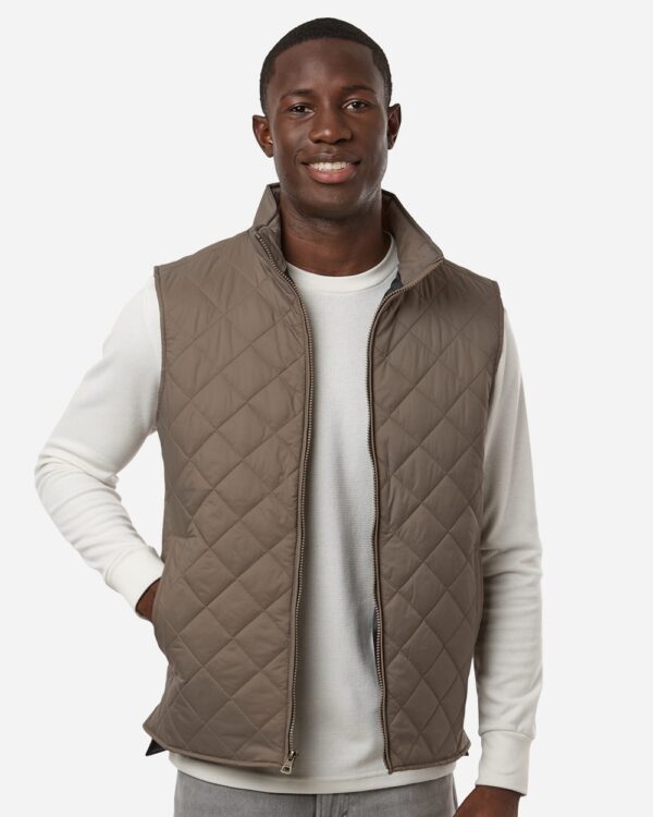 Men's Vintage Diamond Quilted Vest