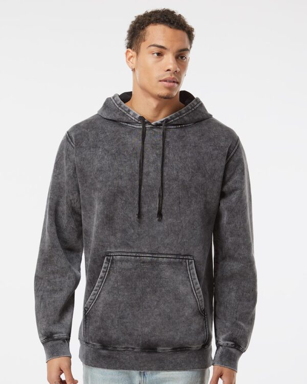 Unisex Midweight Mineral Wash Hooded Sweatshirt